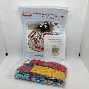 New in package Cotton Patch Quilt Shop “Ocean”Centerpiece table top fabric kit